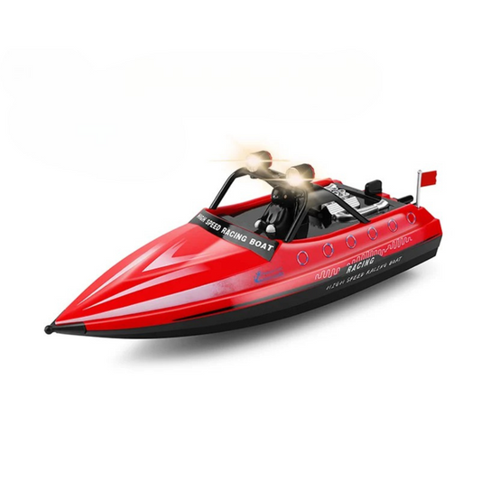 Bateau télécommandé WL917 Wltoys jet d’eau rapide 16km/h LED étanche 2.4GHz pour lac ou piscine enfants et adultes








